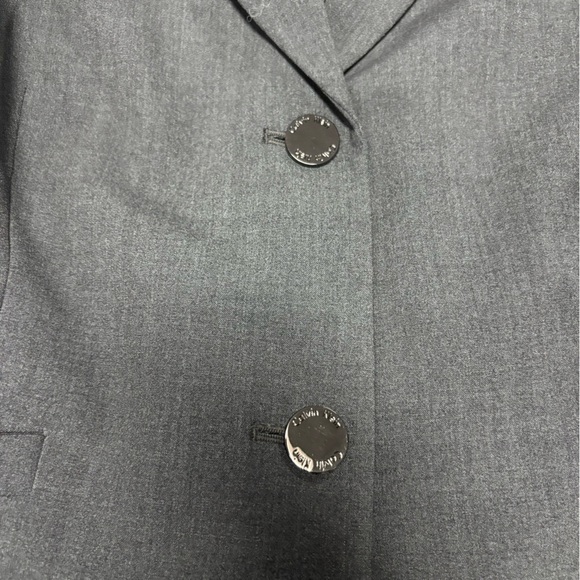 Gray Blazer with Silver Buttons - Picture 3 of 3
